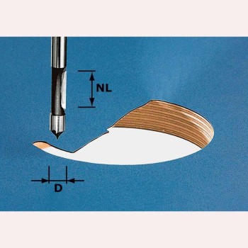 FRESA PER PERFORAR MD D8/19 M8