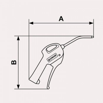 PISTOLA DE SOPLAR VERDE