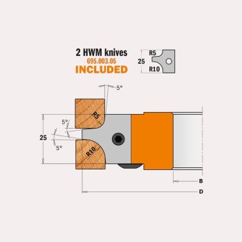 CABEZAL CMT 694.003.50 MULTIRADIO