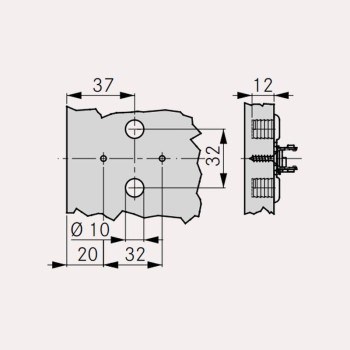 BASE CRUZ 1REGUL. H02 TIOMOS T.10mm