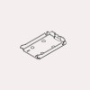 ADAPTADOR TIOMOS MIRRO PLACA INOX