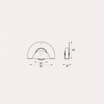RUEDA CIRCULAR PARA CAMA NIDO
