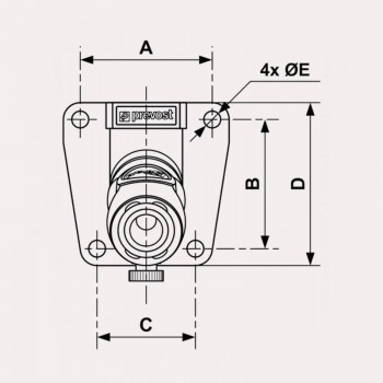 ENCHUFE RÁPIDO SEGURIDAD 1/2" + APLIC PARED ISI 061103WK