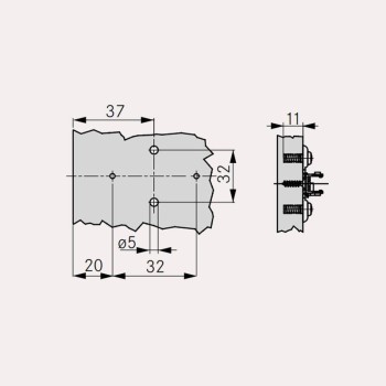 BASE TIOMOS H02 5mm QUICK