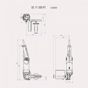SATINADORA METABO SE 17-200 RT