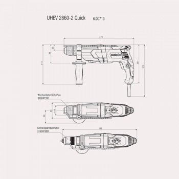 MARTELL METABO UHEV 2860-2 QUICK