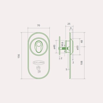 ESCUT PROTECTOR 425-P EZCURRA