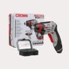 ATORNILLADOR A  BATERÍA CROWN CT22024-MC 3.6V 1.5Ah