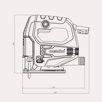 CALADORA METABO STEB 65 QUICK