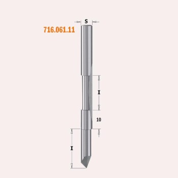 FRESA CMT 716.060.11 D PARA PERFORAR Y RECORTAR M6