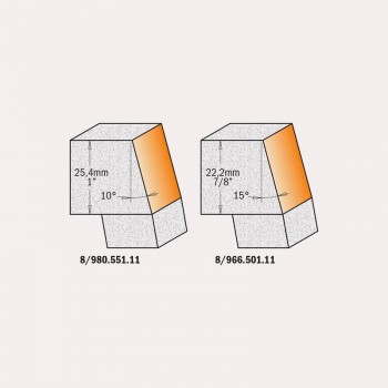FRESA CMT 980.551.11 PARA CORIAN