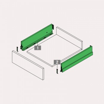 JOCS CALAIX SCALA H122/400mm STONE