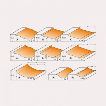 FRESA PLAFONS CMT 990.011.11 D47,6X9,5 S8