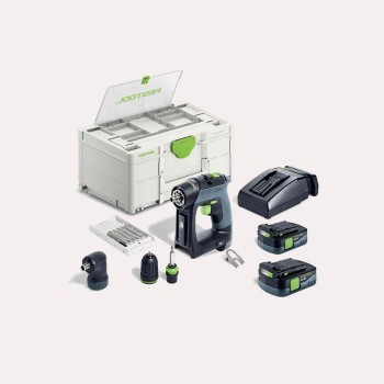 TREPANT-COLLADOR FESTOOL BATERIA CXS 12 2,5-Set