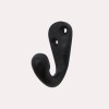 COLGADOR SIMPLE FORJA NEGRO