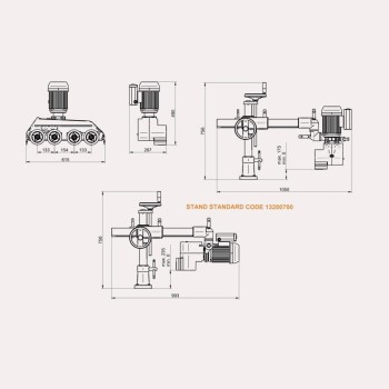 ALIMENTADOR 4 RUEDAS STEFF 2044 (sin brazo)