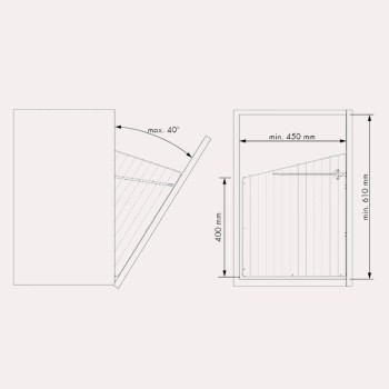 CESTA ROPA  ABATIBLE CLASSIC