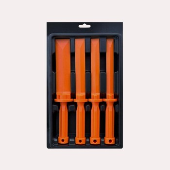 SET DE 4 RASQUETAS PARA LIMPIAR ADHESIVOS