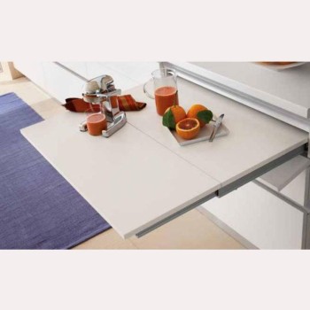 TAULA EXTRAÏBLE COCKTAIL 1200X120X540mm INOX