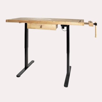 BANC DE FUSTA ELECTRÒNIC AMB ALÇADA AJUSTABLE HOLZMANN WB150ELIFT 230V