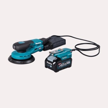LIJADORA ROTORBITAL MAKITA BO004CGZ BL 40VMAX XGT 150MM 3MM TIPO C