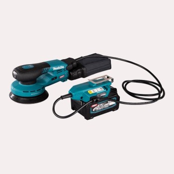 LIJADORA ROTORBITAL MAKITA BO001CGZ BL 40VMAX XGT 125MM 5MM TIPO C