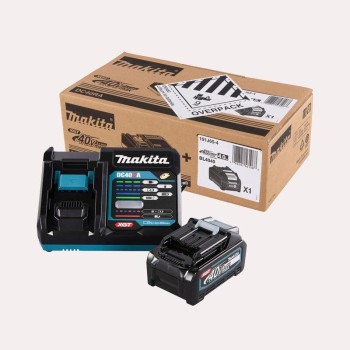 KIT BATERÍA MAKITA 40VMAX 4,0AH XGT BL4040X1 + CARGADOR DC40RA