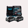 KIT MAKITA FUENTE ALIMENTACIÓN XGT 40VMAX (2 BL4040 + CAR. DDC40RA)