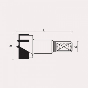 BROCA BISAGRA TALADRO L 140/ 141