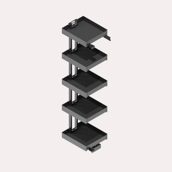 COLUMNA TITAN NOVA FLAT ANTRACITA