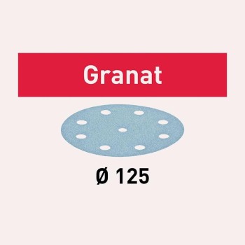 DISCOS ABRASIVOS GRANAT D125 P40 (50u)