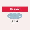 DISCOS ABRASIVOS GRANAT D125 P40 (50u)