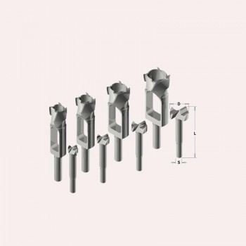 ESTOIG CMT 4 BROQUES MÀNEC CILÍNDRIC +  4 BROQUES TAPS 500
