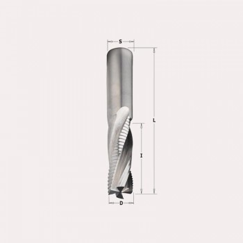 FRESES DE TALL HELICOIDAL POSITIU AMB TRENCA ENCENALLS UP
