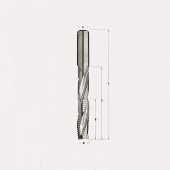 FRESES DE TALL HELICOIDAL POSITIU PER PANYS