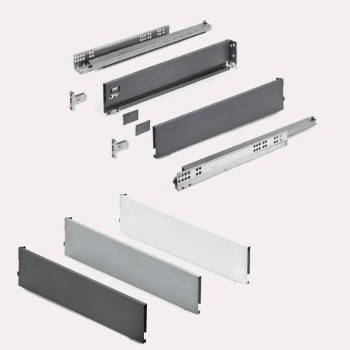 KIT CALAIX TECHNO SLIM GRIS SOFT CLOSE