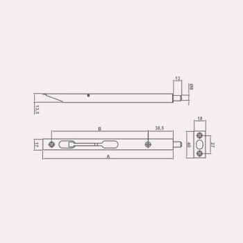 PASSADOR DE EMBUTIR DE 250 MM