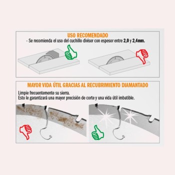 SERRA CIRCULAR MULTI MATERIALS 235 CMT DIAMANT