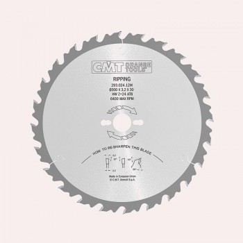 SIERRA CIRCULAR DIENTE ALTERNA CON LIMITADOR CMT 285-293