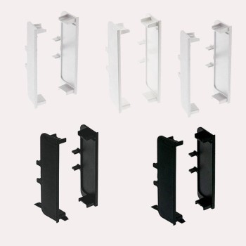 SET DE 2 TAPES TERMINALS PERFIL TIRADOR GOLA OMEGA RECTE